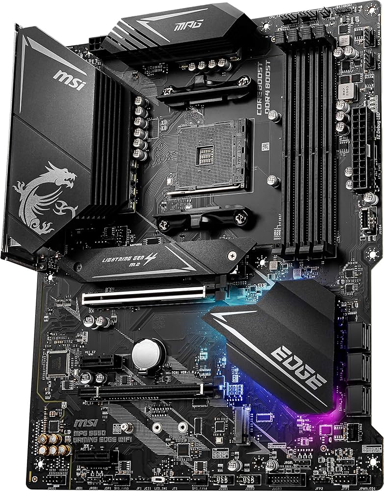 【正常動作品】 MSI B550 GAMING EDGE WiFi MSI MPG B550 GAMING EDGE WIFI AMD AM4 DDR4 M.2 USB 3.2 Gen 2